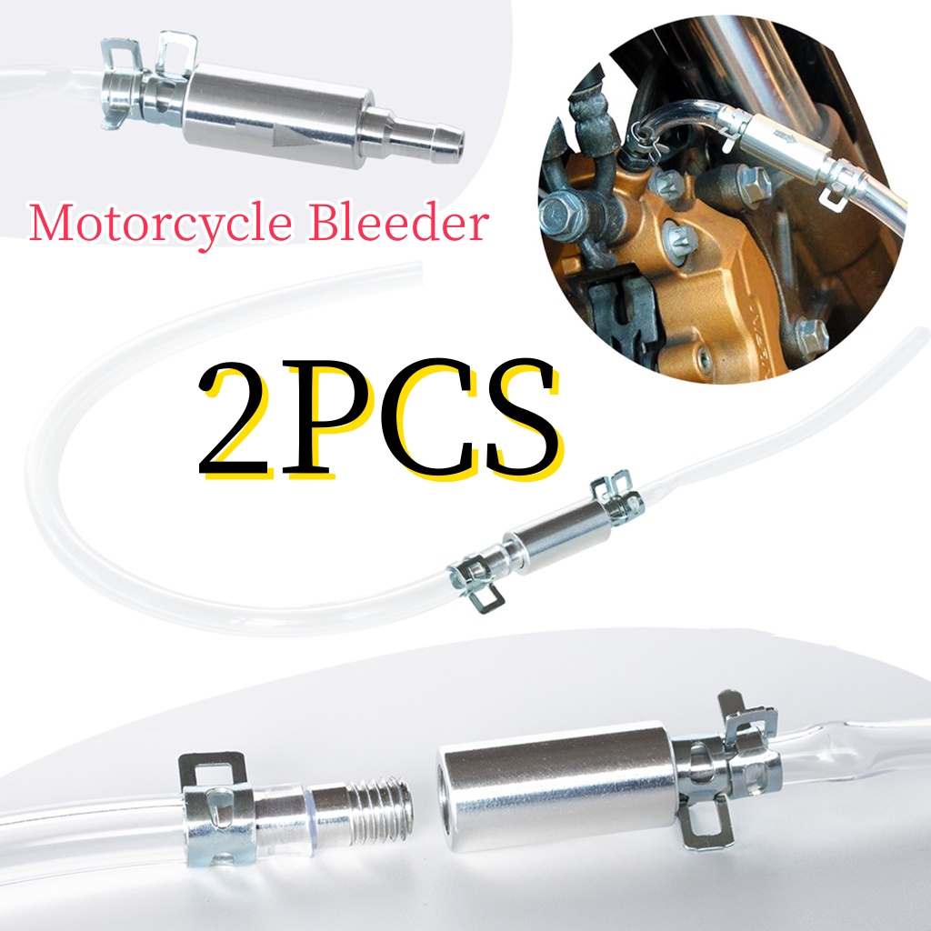 Motorcycle Clutch & Brake Bleeder Kit - One Way Valve Tube & Hose Bleeding Tool - View #2