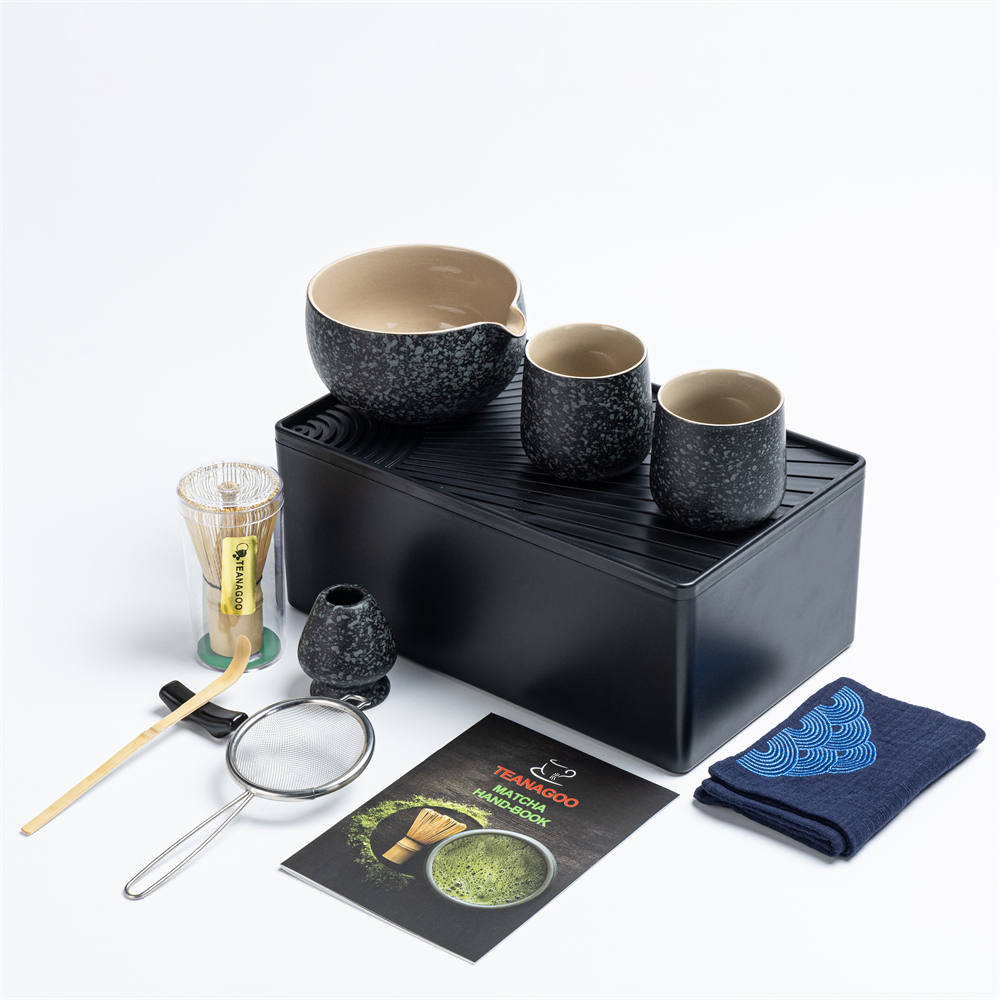 Matcha Whisk Set, 8 Pcs Matcha Set With Holde/Scoop/Sifte