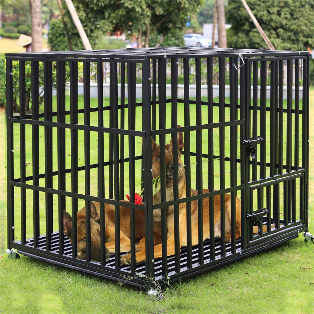 Extra Large Heavy Duty Pet Dog Cage Strong Metal Crate Kennel