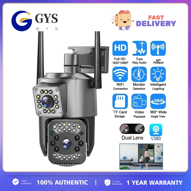 V380 Pro 4G SIM Card CCTV Camera Outdoor IP Security Camera