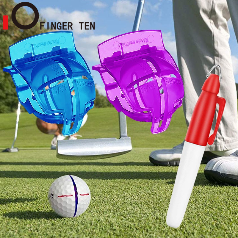 Golf Ball Line Markers Tool Template Liner Golf Training Accessories