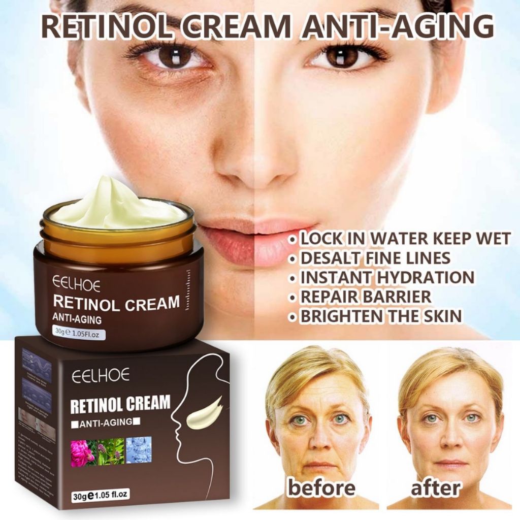 Eelhoe Retinol Cream Anti-aging Anti-wrinkle Moisturizing Moisturizing 