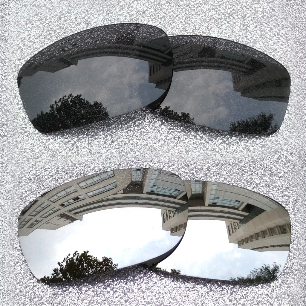 2 Pairs POLARIZED Replacement Lenses for Oakley Fives Squared Fives