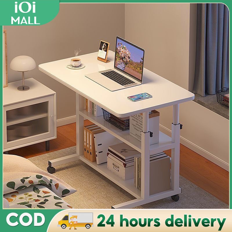 Side Table Adjustable Height L Multifunctional Adjustable Bedside ...
