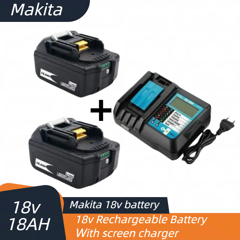 Makita 18v 18ah BL1860 BL1840 Rechargeable Battery 18V 18000mAh Lithium ...