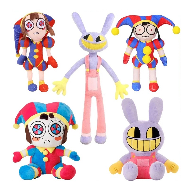 New The Amazing Circus Plushies Digital Figures Cute for Kids Adults ...