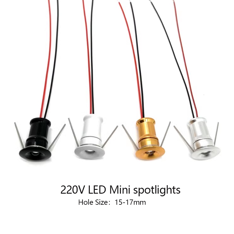 Led Spotlight Cabinet Mini Recessed Down Light Cupboard Showcase ...