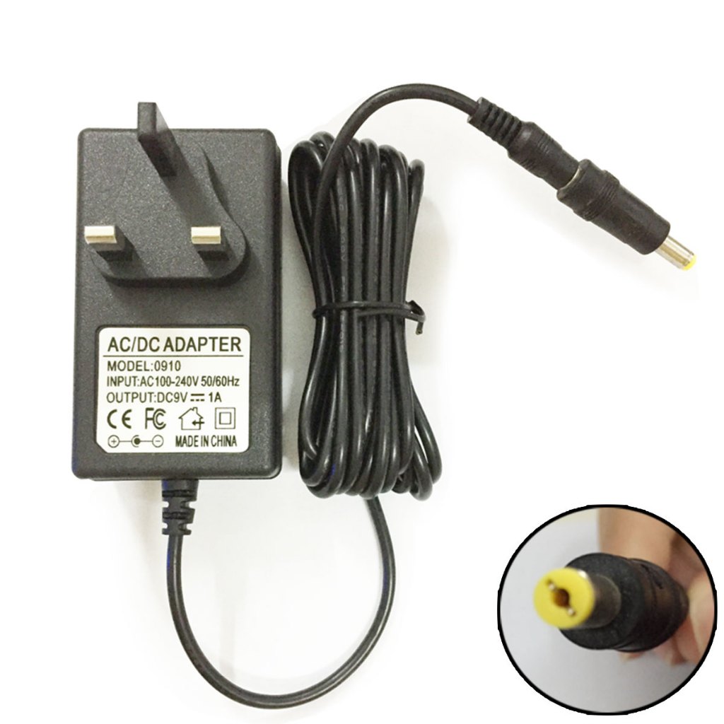 HQRP 9V Adattatore AC Alimentatore Per Casio CTK-530 CTK-531