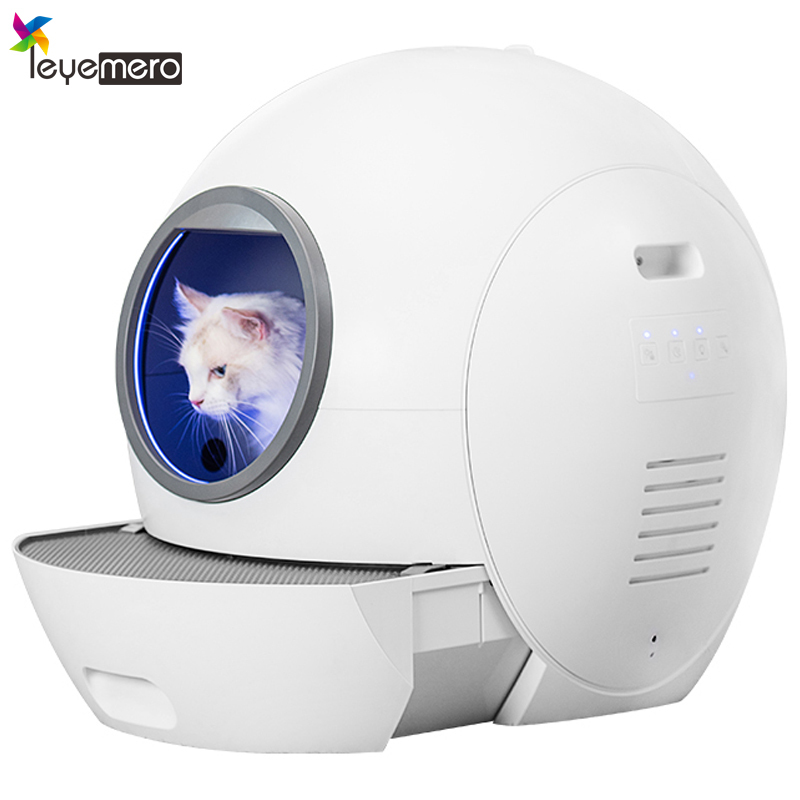 ELSPET Automatic Cat Litter Box Fully Enclosed UV Sterilization