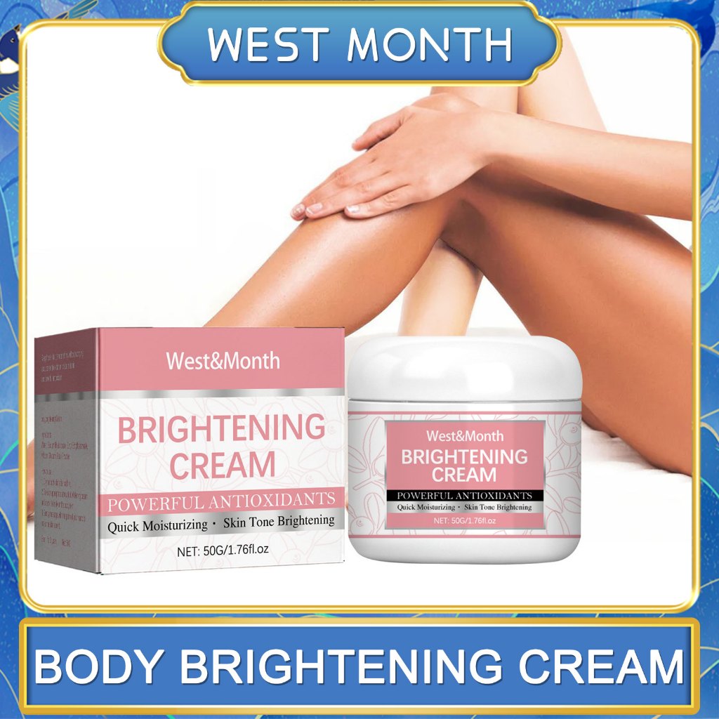 West Month Brightening Cream For Body 50g Joint Whitening Cream