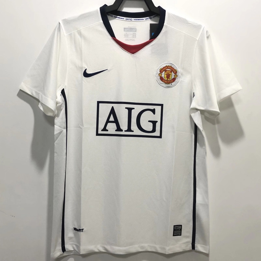 2006-07 08-09 Season Manchester United Retro Home Away Jersey Football ...