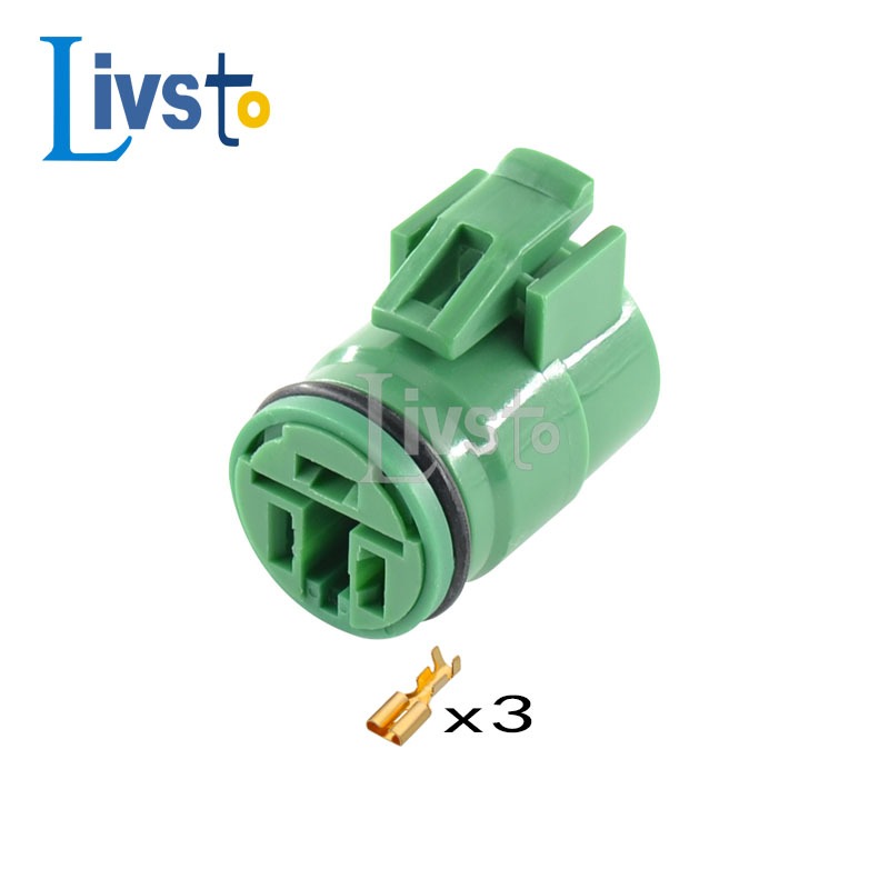 1 pcs 3 pin Automotive Female Male Socket Regulador Round Connector ...