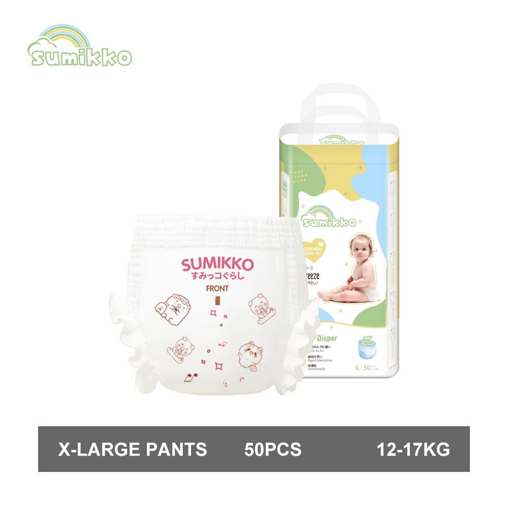 Sumikko PullUp Pants Baby Diapers All Size L/XL/XXL Tape (50 Pcs