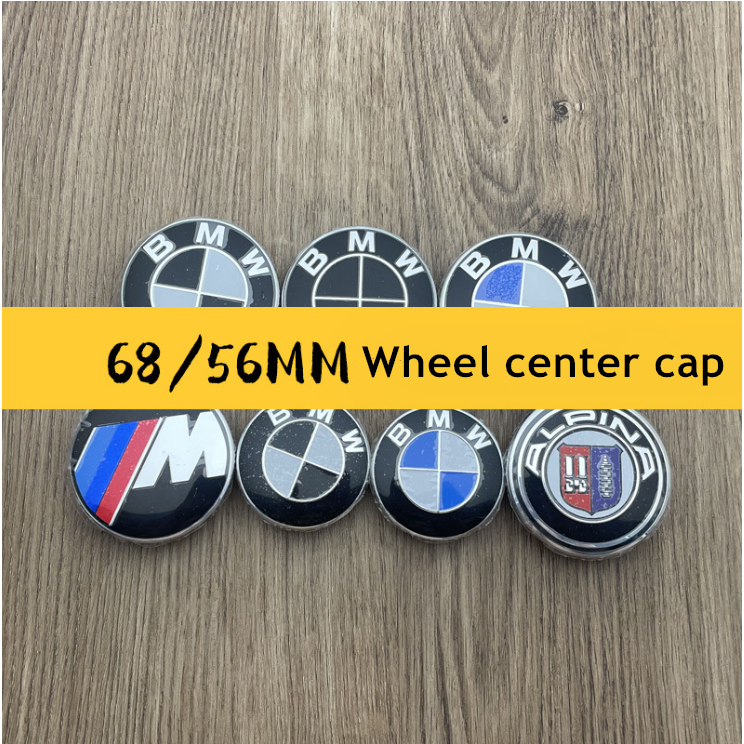 4pcs diameter 68mm 56MM BMW logo emblem Wheel Center Hub Cap for BMW ...