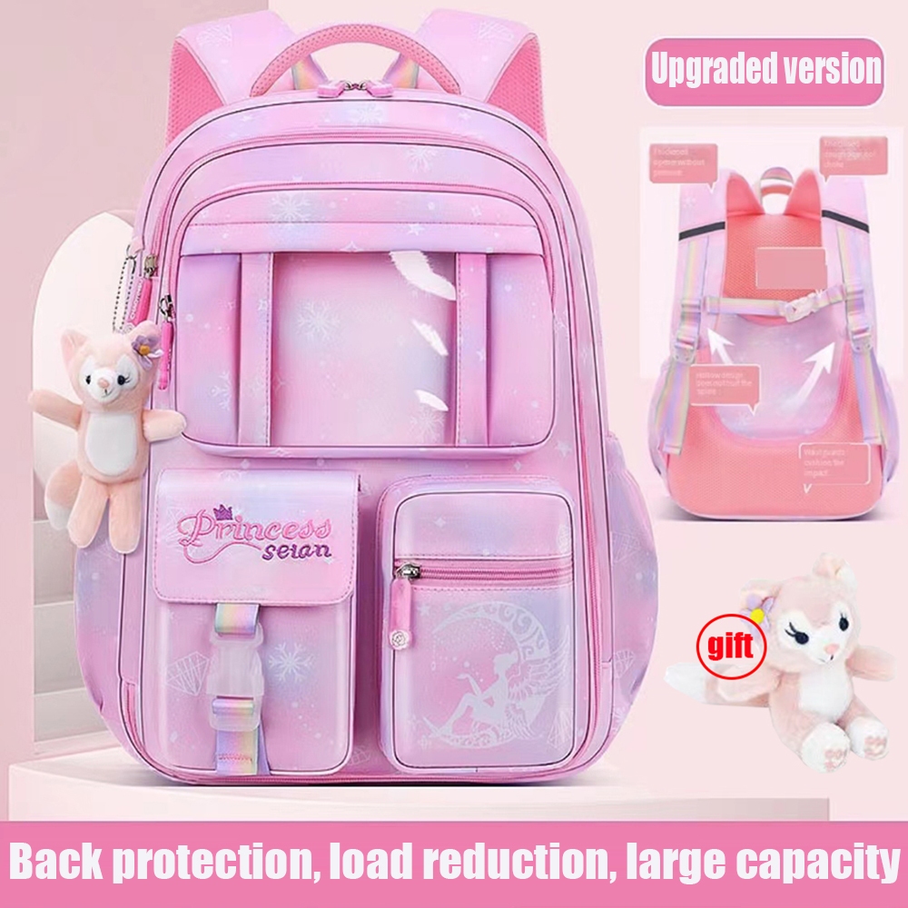 Upgraded version Girls Backpack Elementary School Backpacks for Girls