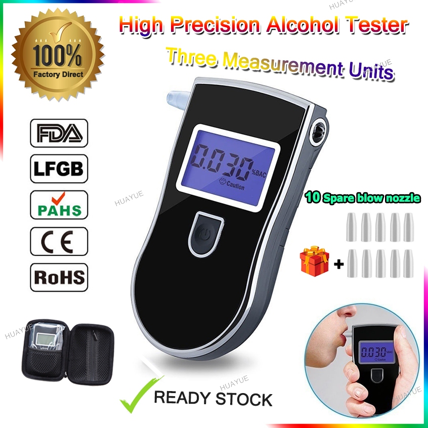Alcohol Tester Display Portable Digital Breath Alcohol Tester Digital
