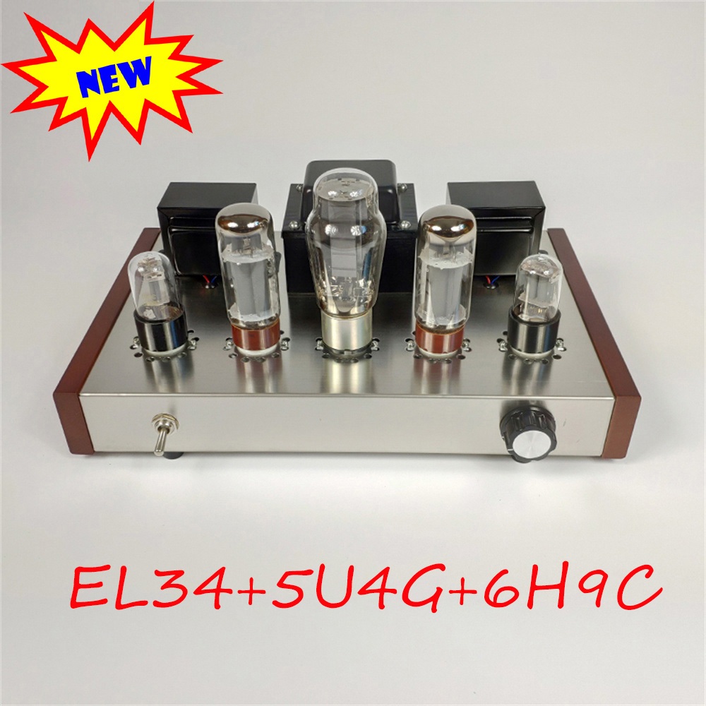 El34 tube amplifier kit diy single-ended Class A fever power amplifier ...