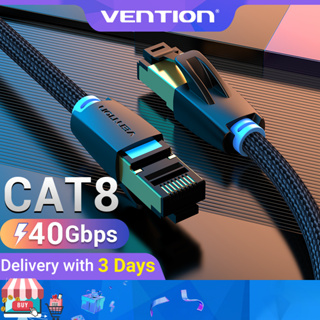 Gaming High Speed Ethernet Cable Cat8 40Gbps 2000MHz Internet Network Cable  Ethernet Cat 8 30m 5m Rj45 20metros 20 m Lan Cord - AliExpress