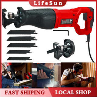7.5A Reciprocating Saw , Corded Electric Hand Saw for Cutting Wood Metal  and PVC 