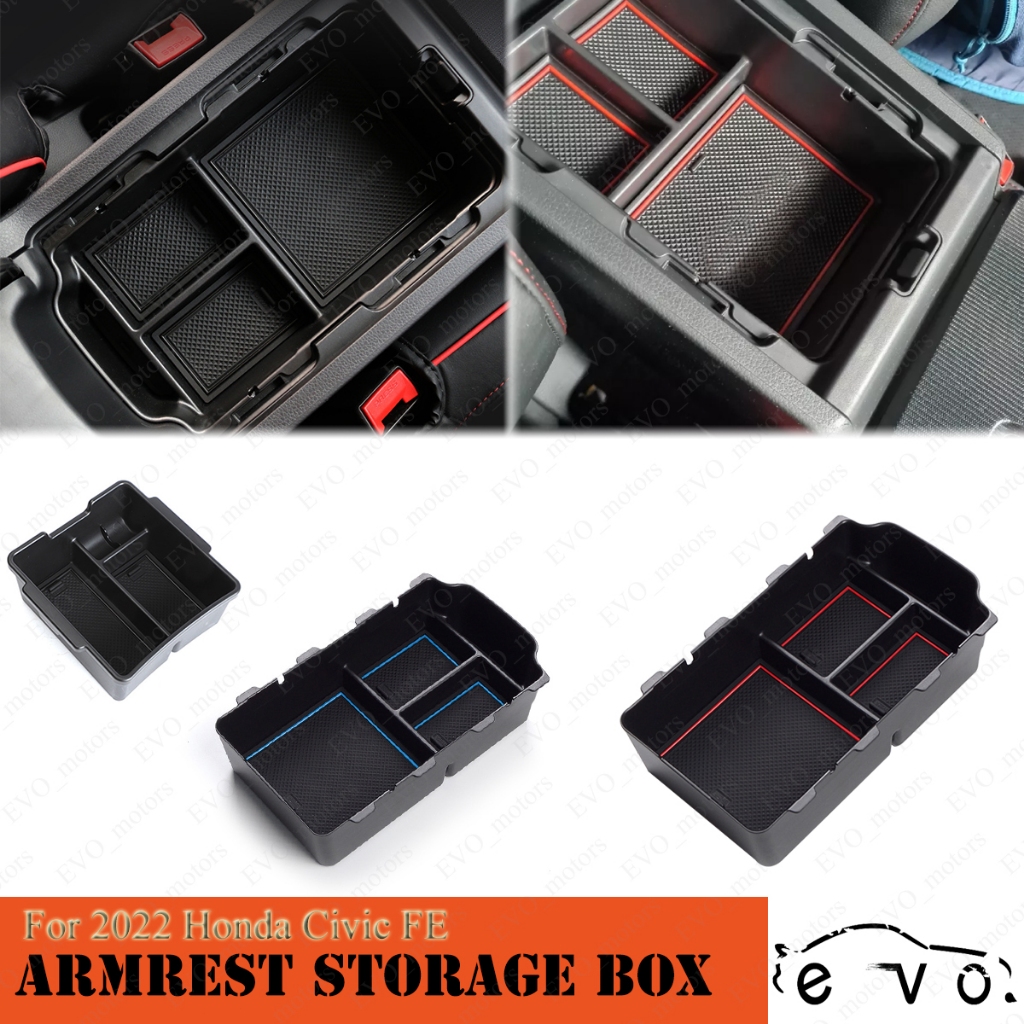 For 2022 - 2025 Honda Civic FE Armrest Storage Box Tray 11th Civic ...