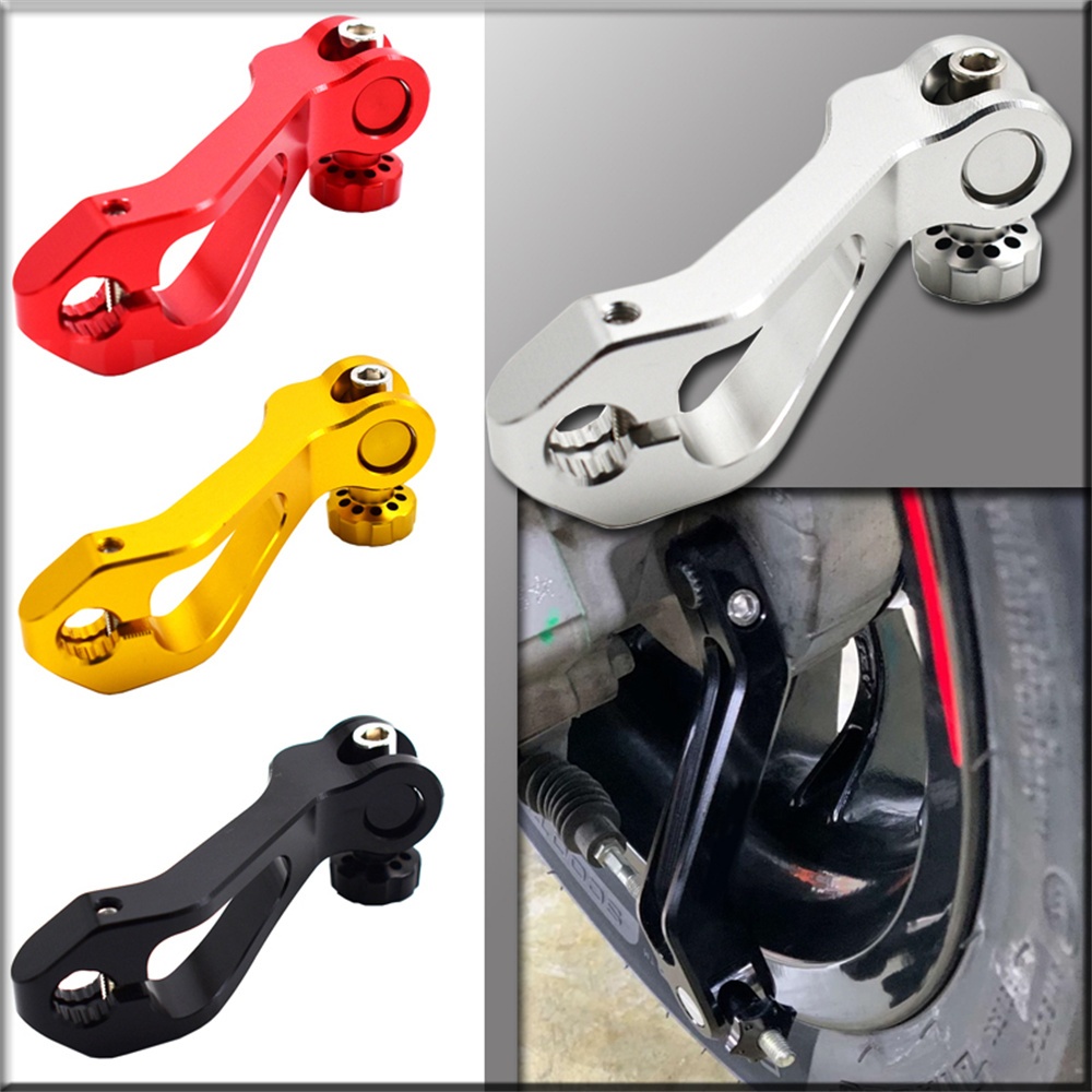 For VESPA Spring Primavera 150 Rear Drum Brake Adjustment Rod Modified