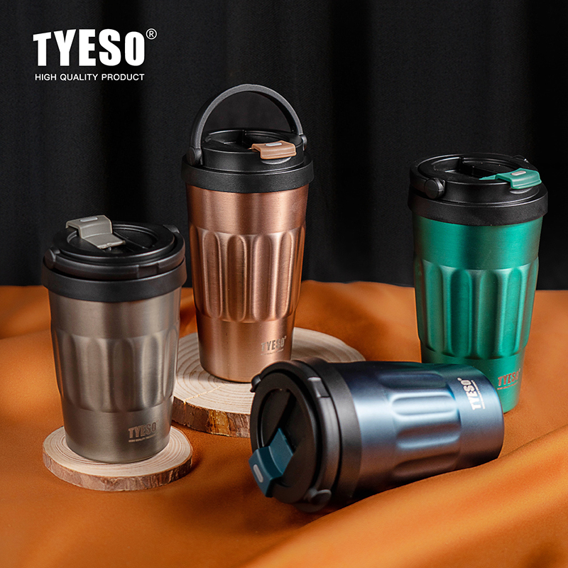Original Tyeso Tumbler Stainless Steel Coffee Mug Insulated Vacuum Cup