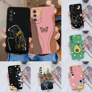 For Samsung Galaxy A14 5G Case Cute Cat Butterfly Soft Silicone Fundas  Phone Case For Samsung