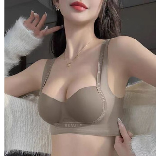 Womens Underwear Small Chest Push Up No Steel Ring Lace Bra Push