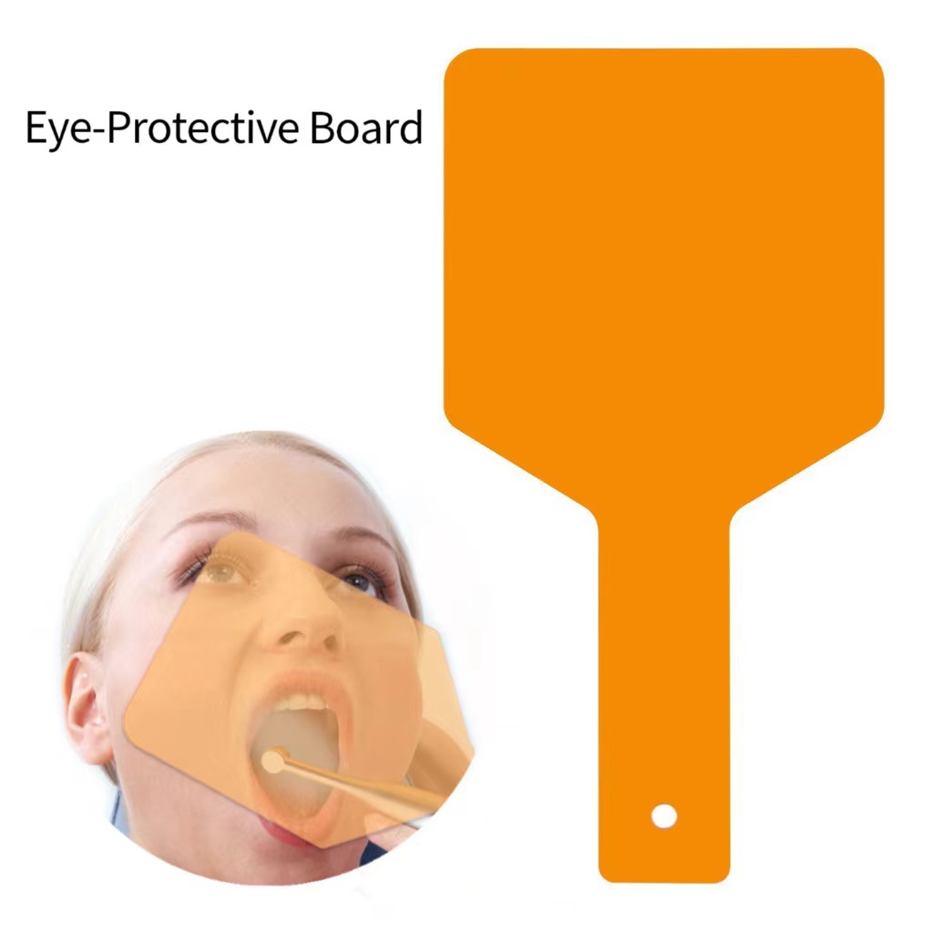 Dental Plate Eyeprotective Board Curing Light Teeth Shields Dental