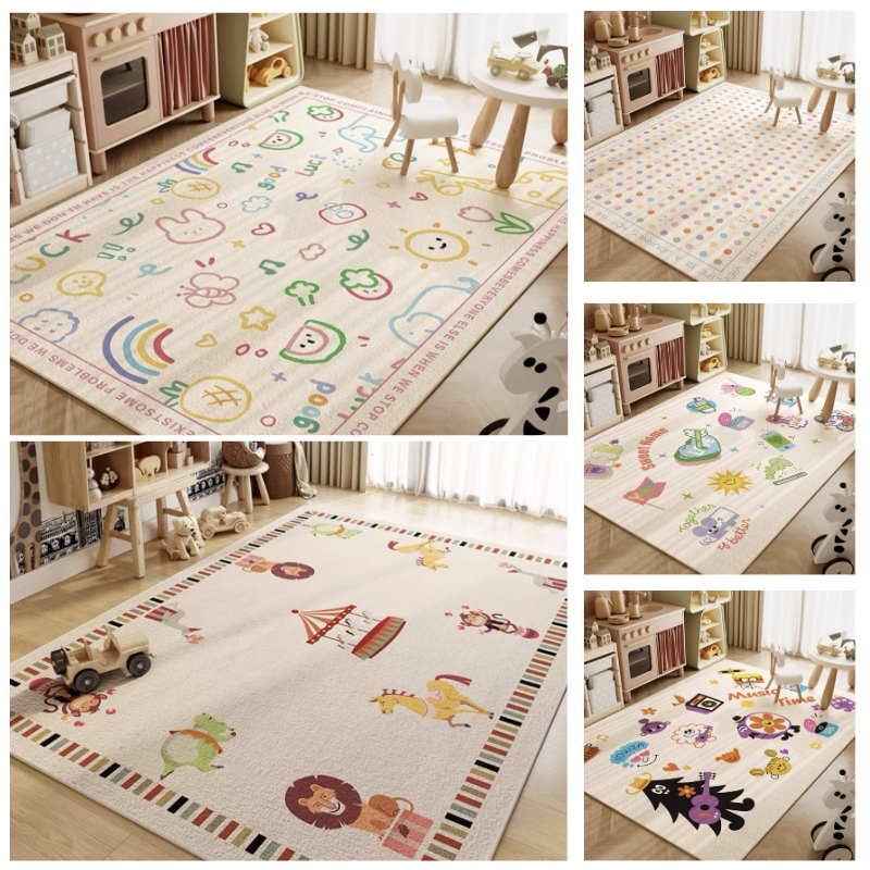 Carpet children's room decoration Imitation cashmere material /Size