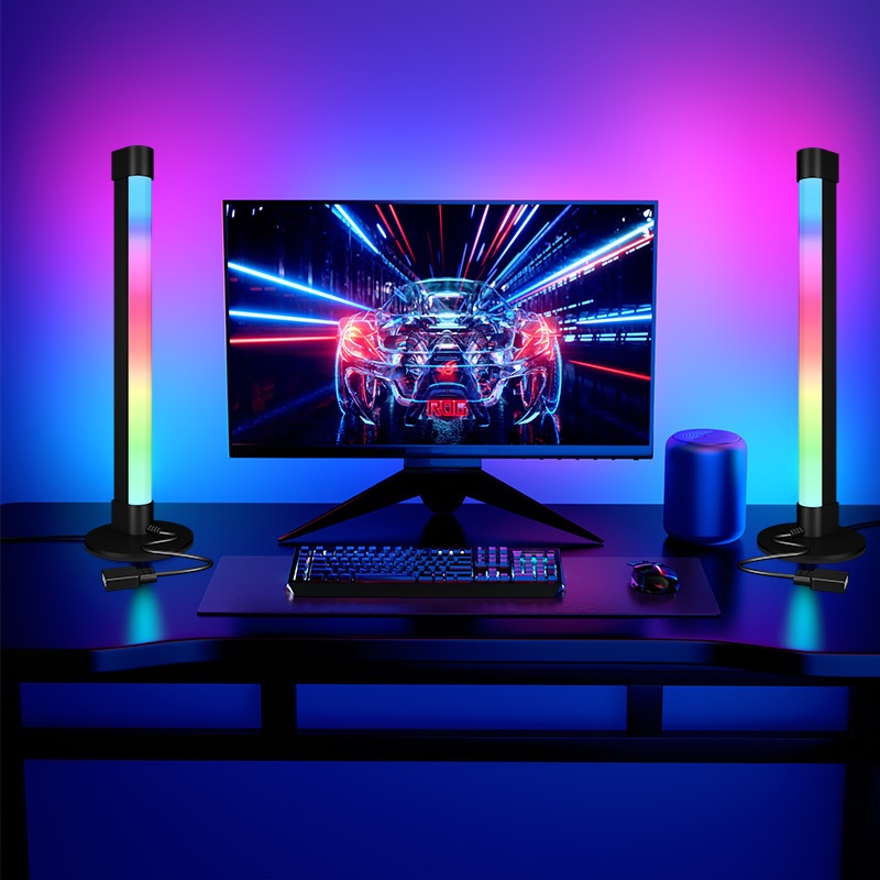 Gaming Desktop Music Pickup Light Bluetooth APP Remote Control Button 3 ...