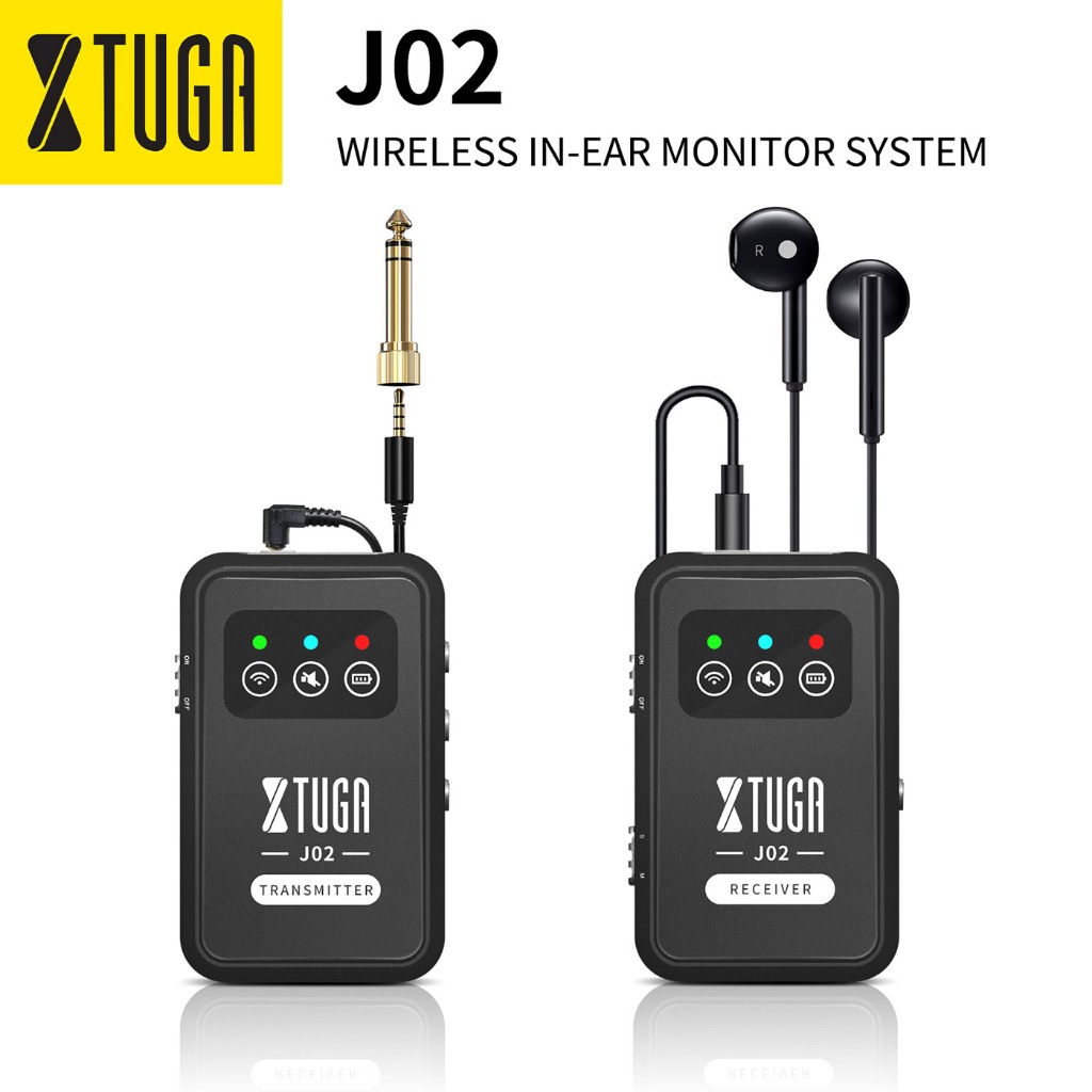 Wireless In-Ear Monitor System – 2.4G Stereo/Mono, Low Latency, Auto-Pairing, Up To 6 Receivers