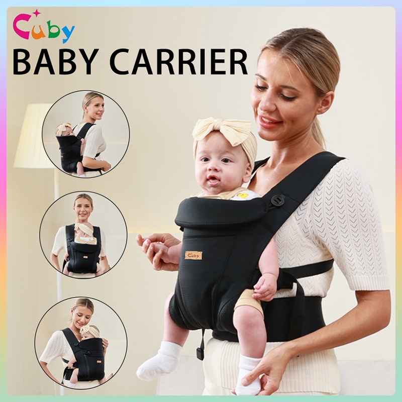 CUBY New Ergonomic Baby Carrier Newborn Toddler Wrap Carrier,Hands Free