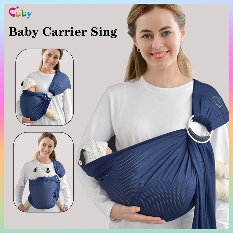 Malaysia CUBY Baby Carrier Newborn 0 -36months Mesh Baby Sling Carrier ...