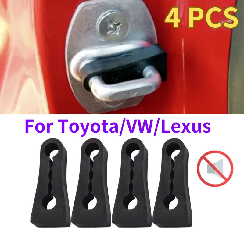 Toyota VW Car Door Lock Sound Damper Shock Absorber Deadener Buffer