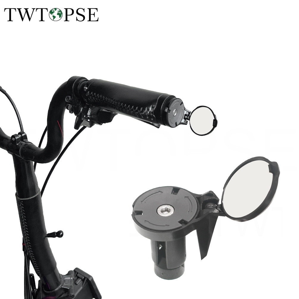 TWTOPSE Bicycle Mirrors For Brompton Filding Bike Aline Cline Pline ...