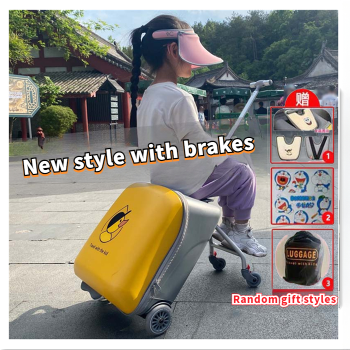 Qbox Luggage Children Can Sit Walk Baby Box with Lock with Brake 20