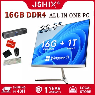 thumbnail image 2 of FLEXGRIN 23.8" FHD All-in-One Desktop Computer PC, Intel 2 of 14