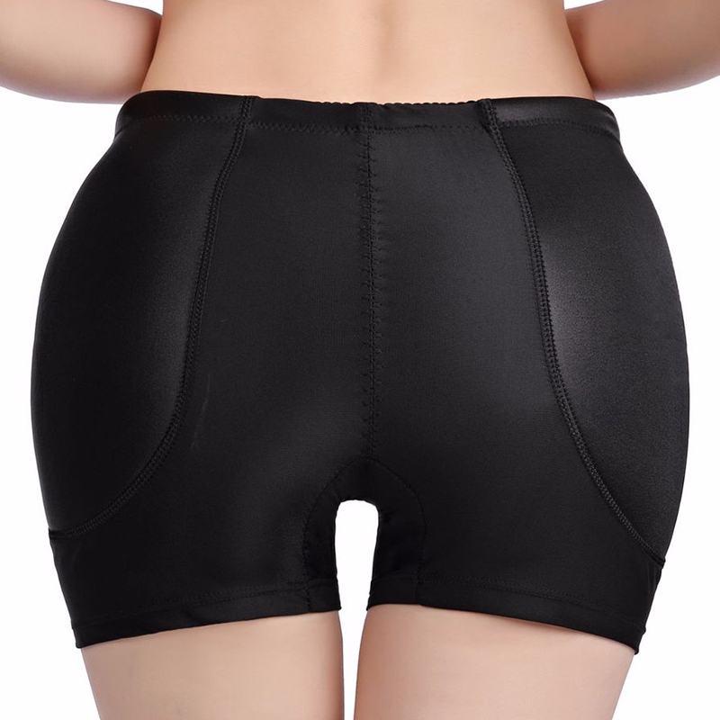 Women Padded Seamless Shorts Panty Butt Lifter Shaper Booty Lift