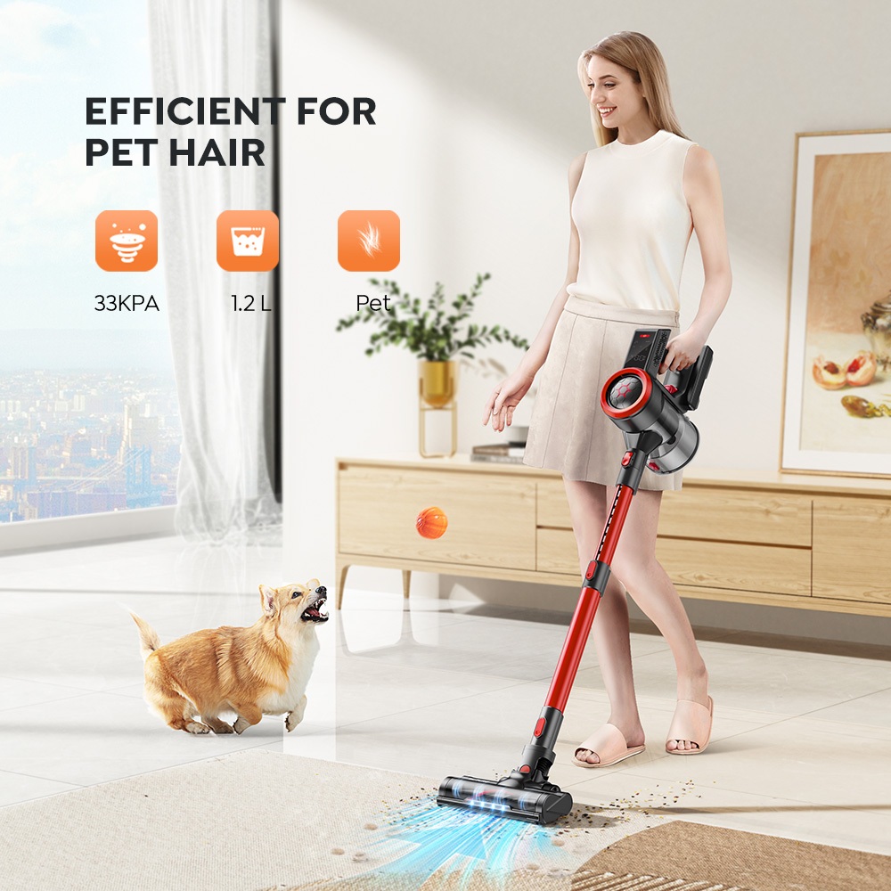 BUTURE 33Kpa 400W Handheld Cordless Vacuum Cleaner Wireless with