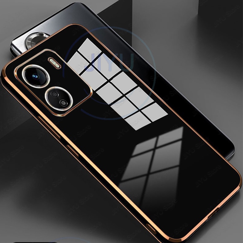Soft Casing Redmi 13c Xiaomi Poco C65 Rubiks Cube With Straight Edges Silicone Plating Phone 4069