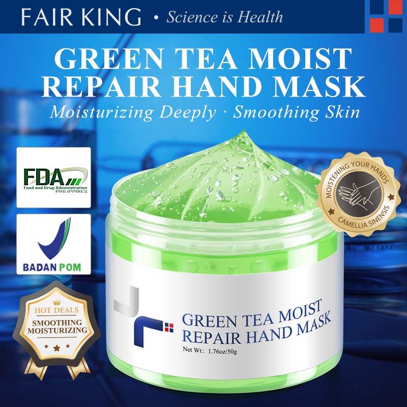 FAIR KING Green Tea Moisturizing Hand Wax Whitening Hand Mask Anti