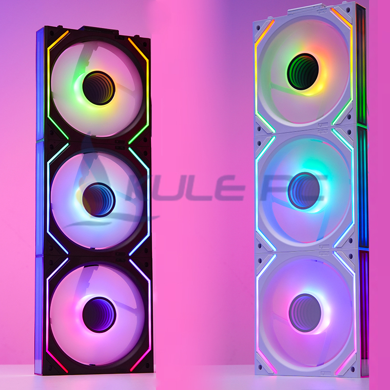 Jungle Leopard Interstellar V2 CPU Fan ARGB 120mm White Prism Lian li