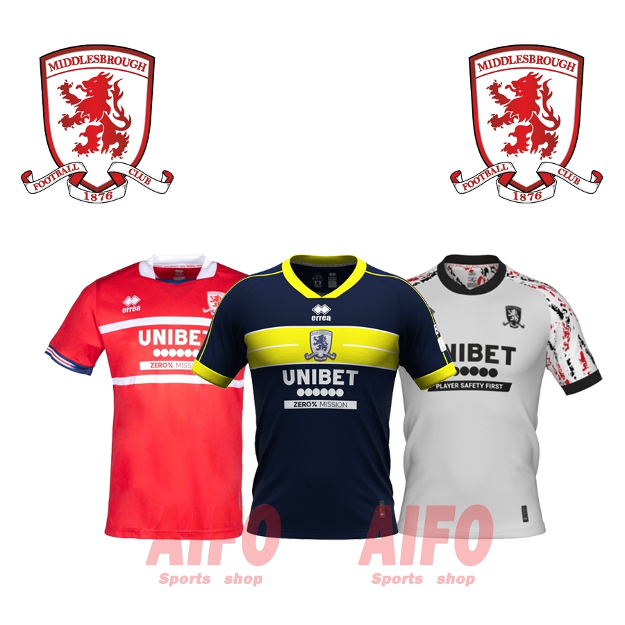 Middlesbrough Jersey 23/24 Soccer Football Home Away Jersey Soccer