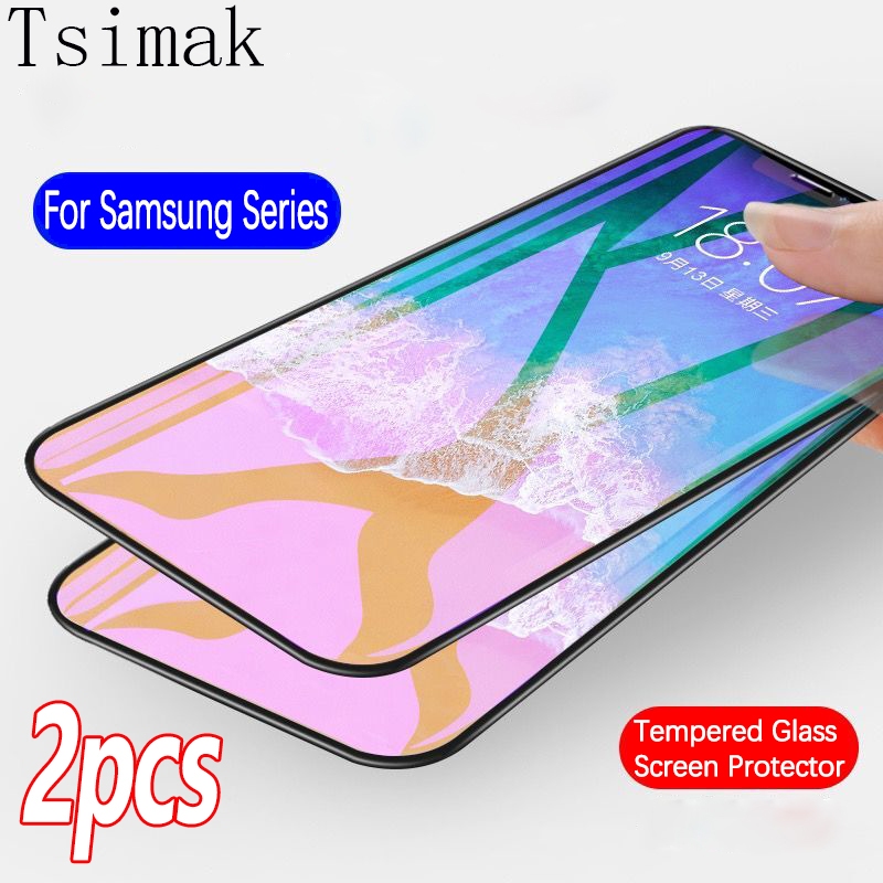 Full Cover Glass Samsung Galaxy S20 FE S21 S22 S23 Plus S24 Ultra