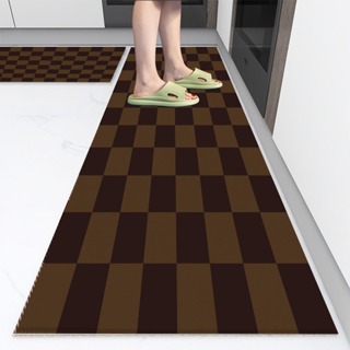 2 Piece Microfiber Kitchen Rugs Cushioned Chef Soft Non-Slip Rubber Back Floor  Mats - China Linen Mat and and Dirt Proof Rubber price