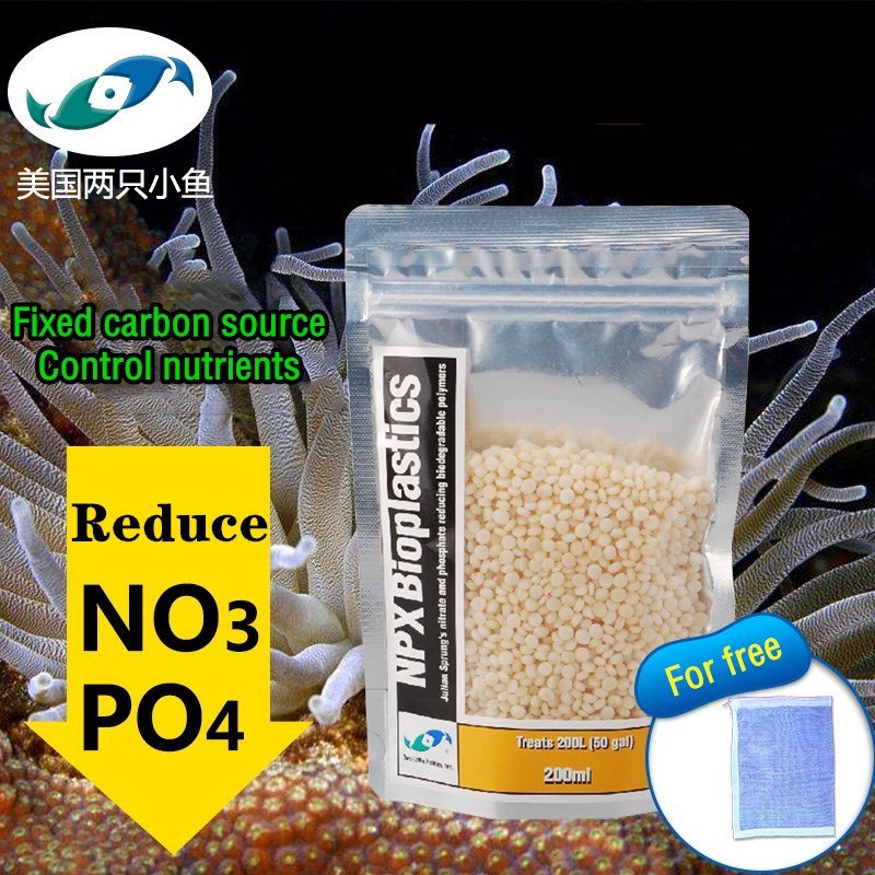 200ml Two Little Fishies NPX Bioplastics Polymer BioPellets Filter ...