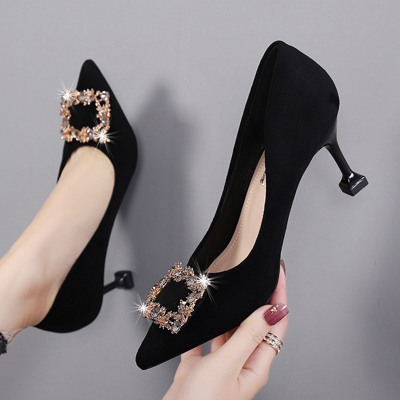 Nice black heels deals