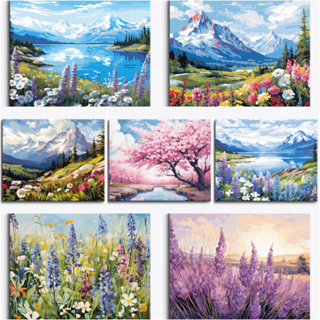 5d Diamond Painting Full Large Square Fairyland Scenic Art Mosaic Picture  Sunset Art Supplies Cross Stitch Adults Home Decoration