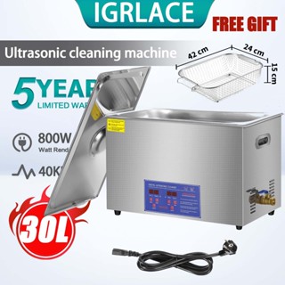 Ultrasonic Cleaner 30L Ultrasonic Cleaner for Cleaning Eyeglasses Dentures  Commercial Industrial Ultrasonic Cleaner with Digital Heater